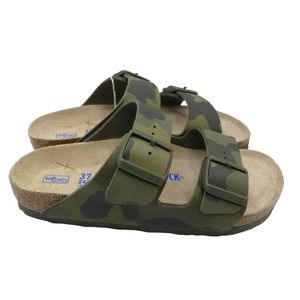 BIRKENSTOCK ARIZONA CAMO WOMEN'S SANDALS sz 6 as is